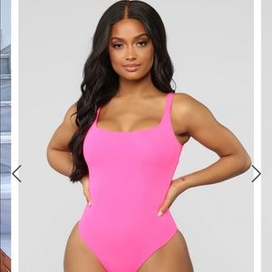 One piece bathing suit